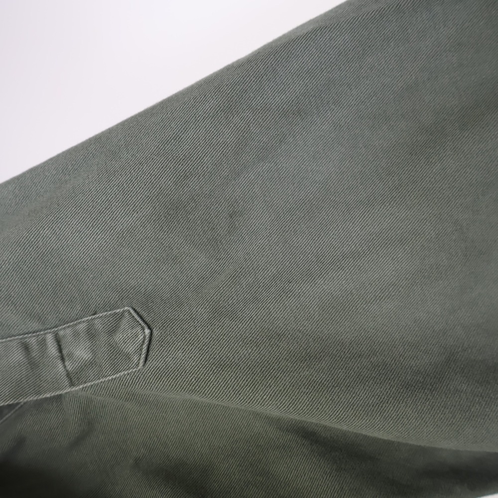 Vintage Banana Republic Safari Travel Button Down Shirt Utility Green Cotton L - Picture 9 of 14
